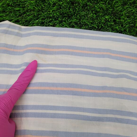 Vintage LEVIS Baggy Button Shirt Medium 23x31 Poplin - Picture 13 of 15